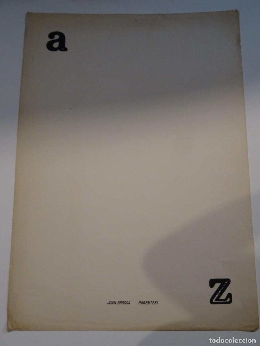 Affiches Foire: Cartel Joan Brossa / Parentesi A Z - 50x70cm