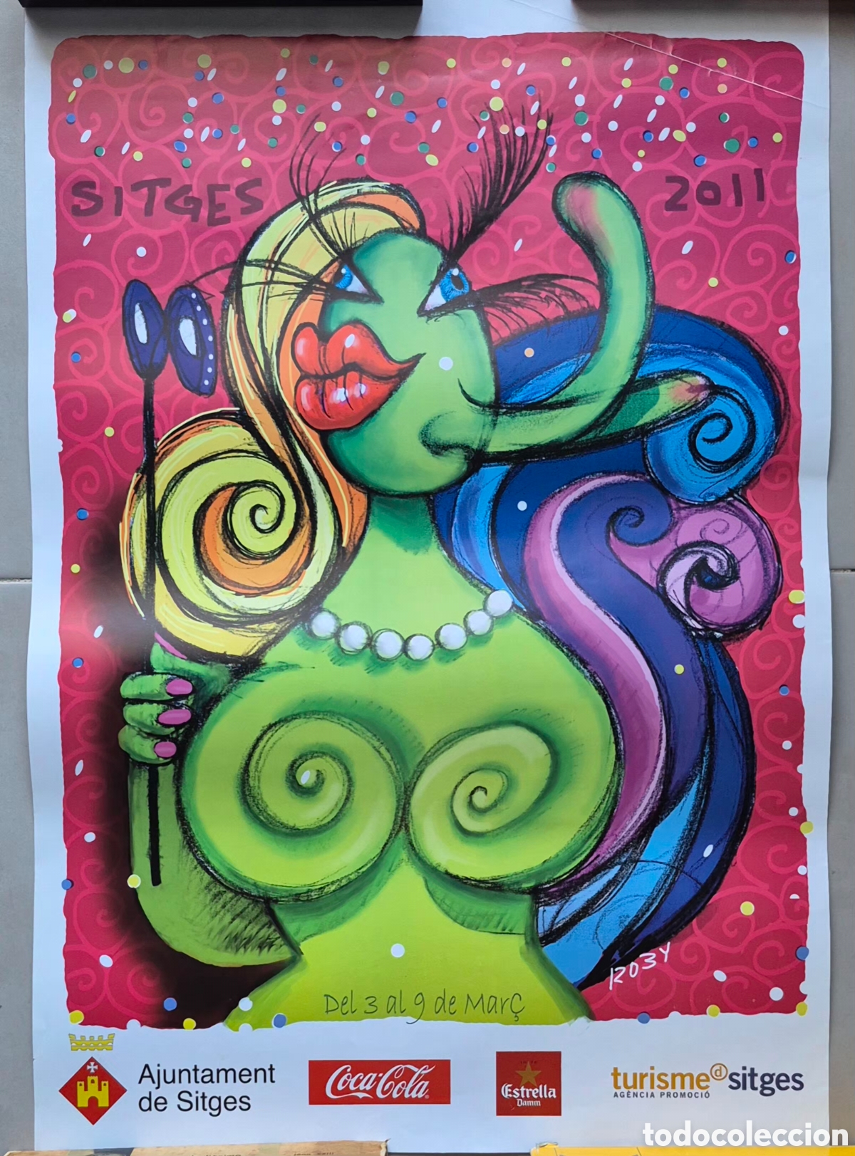 Carteles feria: CARTEL, P&Oacute;STER - CARNAVAL 2011 DE SITGES