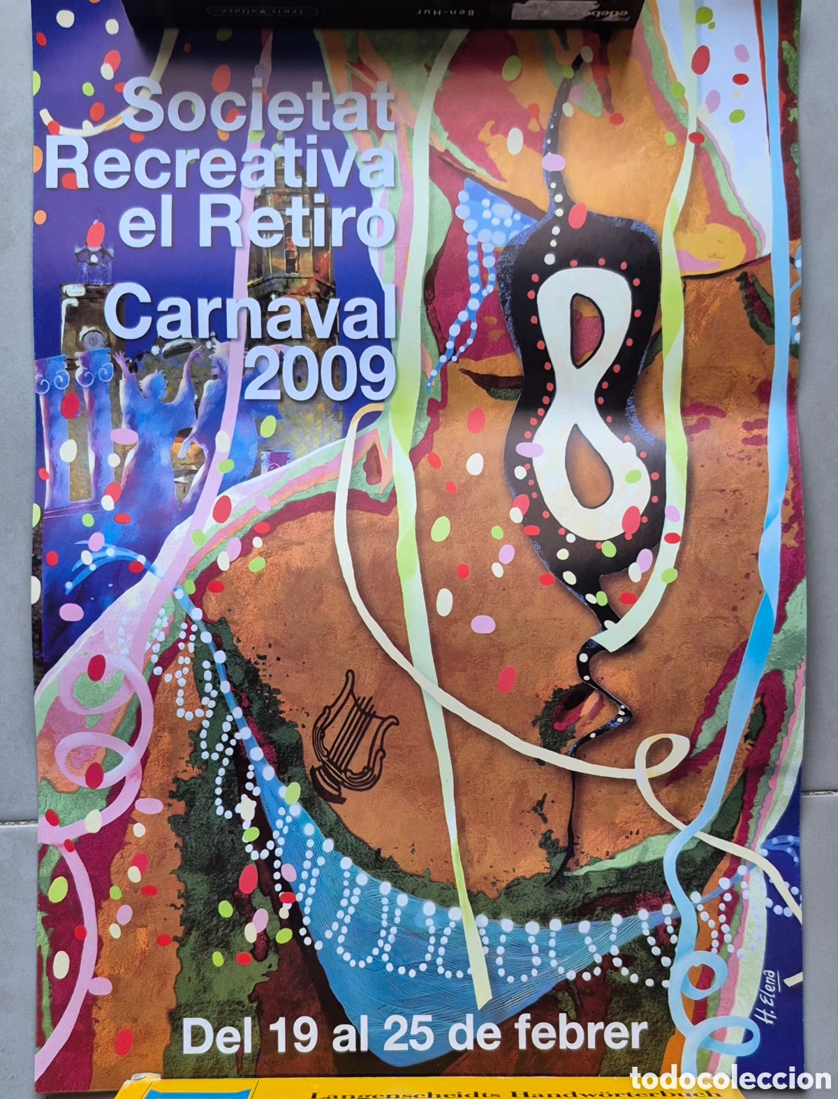 Carteles feria: CARTEL, P&Oacute;STER - CARNAVAL 2009 DE SITGES (EL RETIRO)
