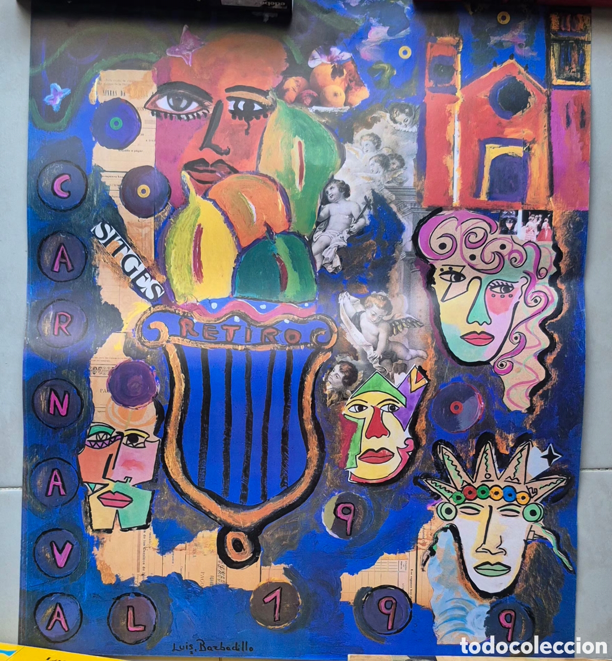 Carteles feria: CARTEL, P&Oacute;STER - CARNAVAL 1999 DE SITGES