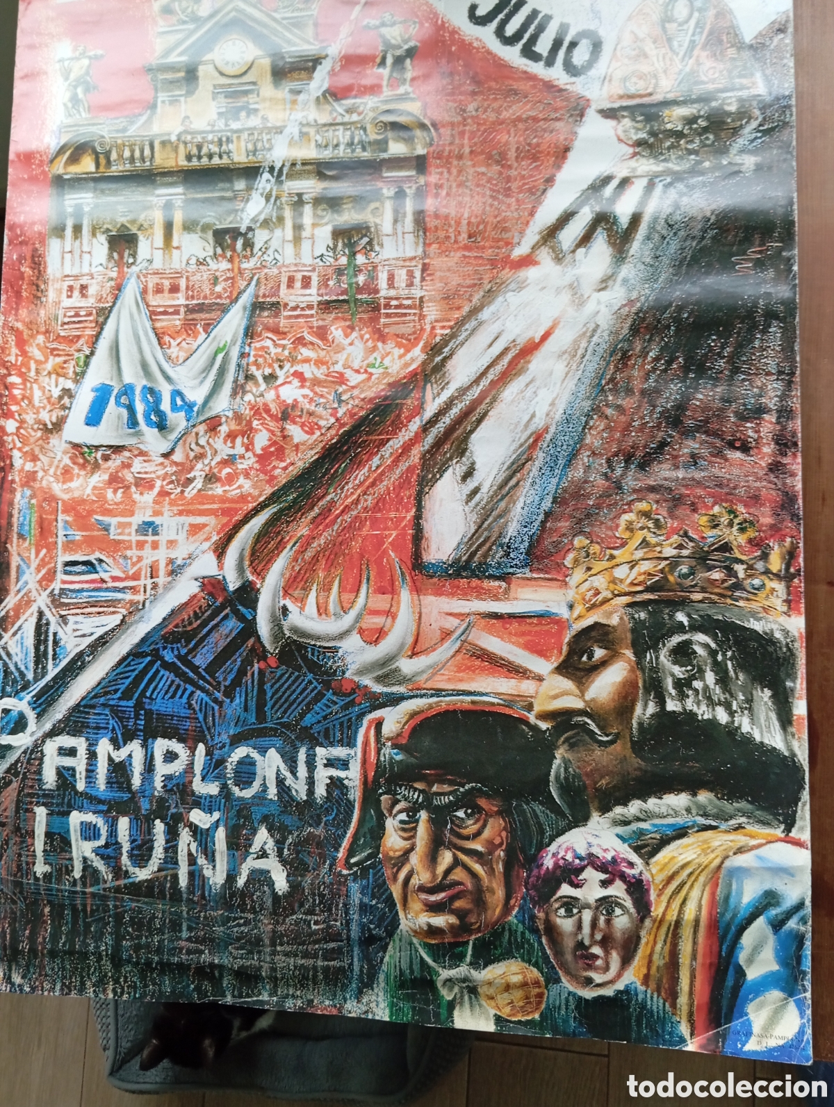 Fair Posters: Cartel-poster original San Ferm&iacute;n 1984