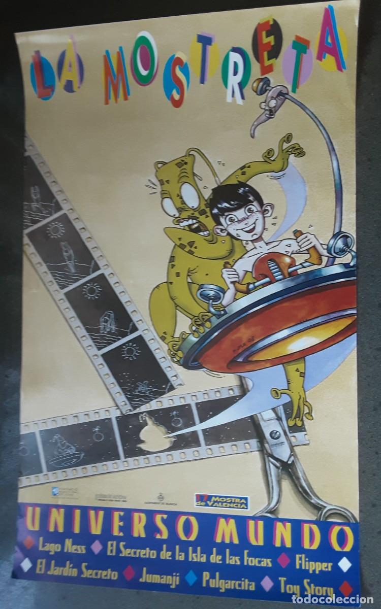 Carteles feria: Cartel LA MOSTRETA, 17 MOSTRA VALENCIA 1996 tama&ntilde;o medio