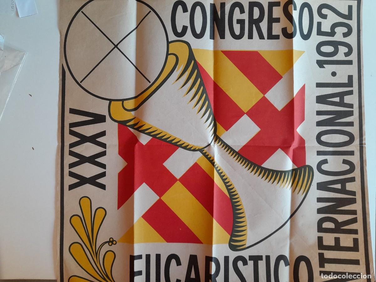 Carteles feria: CARTEL XXXV CONGRESO INTERNACIONAL EUCAR&Iacute;STICO (1952)