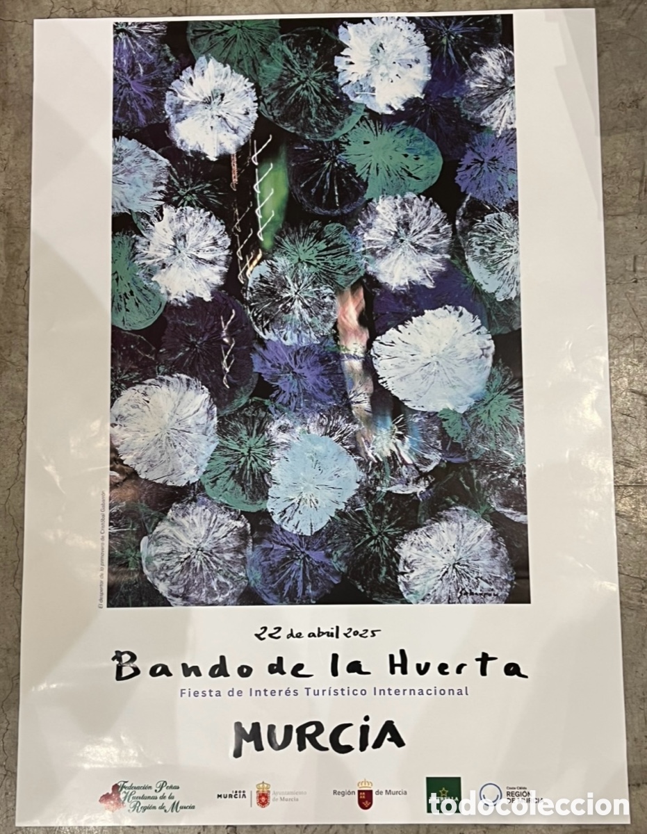 Carteles feria: Cartel. Bando de la Huerta. Murcia. Gabarron. 2025.