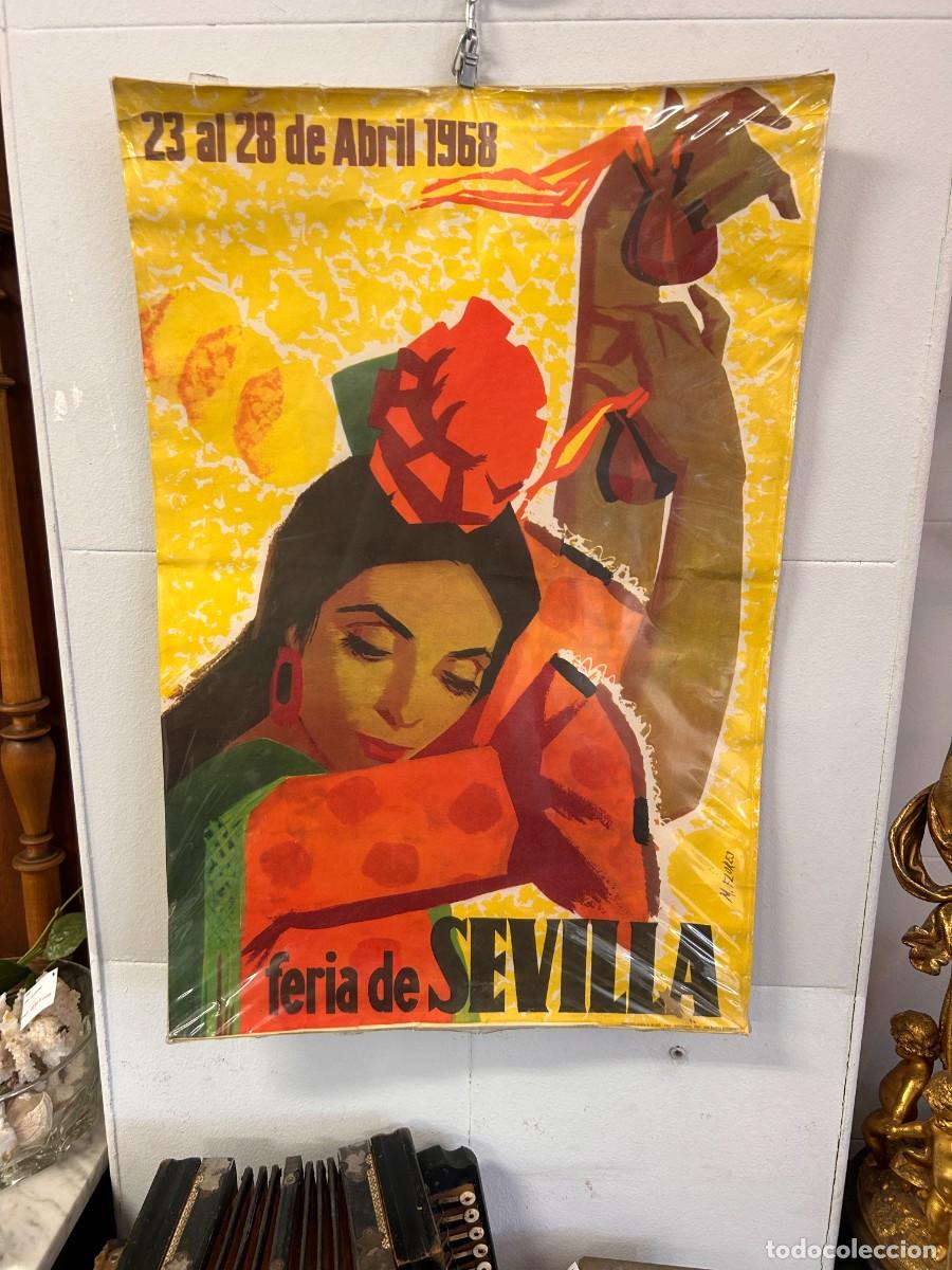 Carteles feria: Cartel Feria de Sevilla 1968