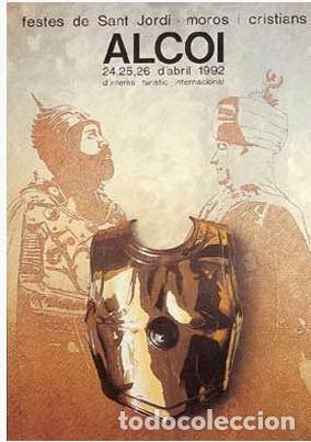 Carteles feria: Cartel fiestas Moros y Cristianos Alcoi 1992
