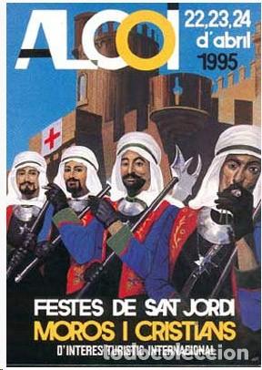 Carteles feria: Cartel fiestas Moros y Cristianos Alcoi 1995