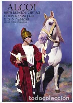 Carteles feria: Cartel fiestas Moros y Cristianos Alcoi 2001