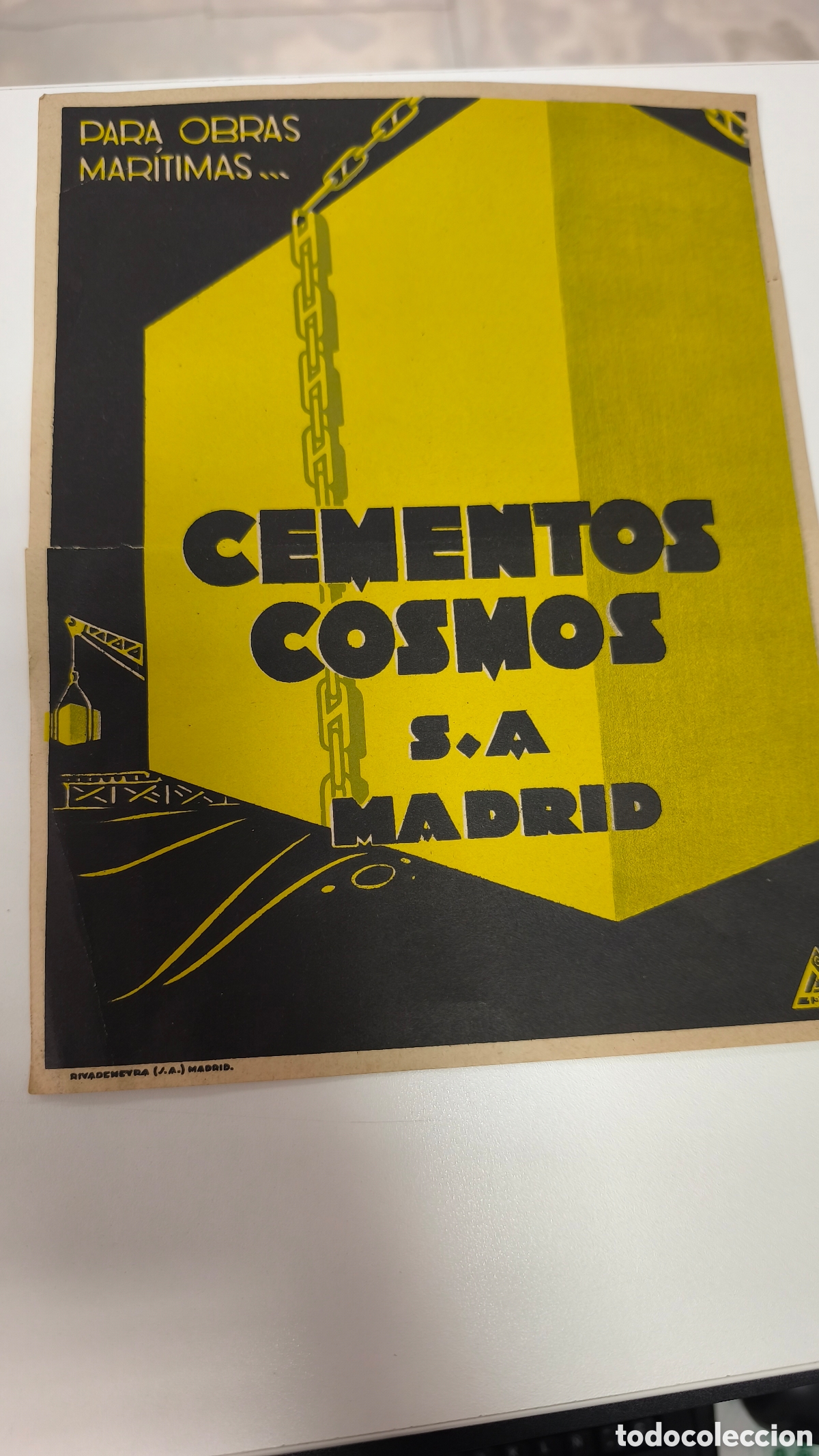 Carteles feria: Cartel cementos cosmos