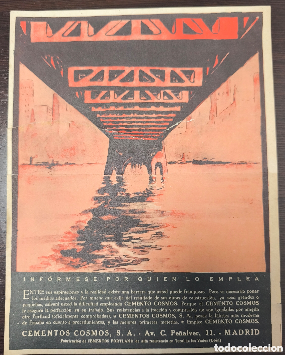 Carteles feria: Cartel cementos cosmos