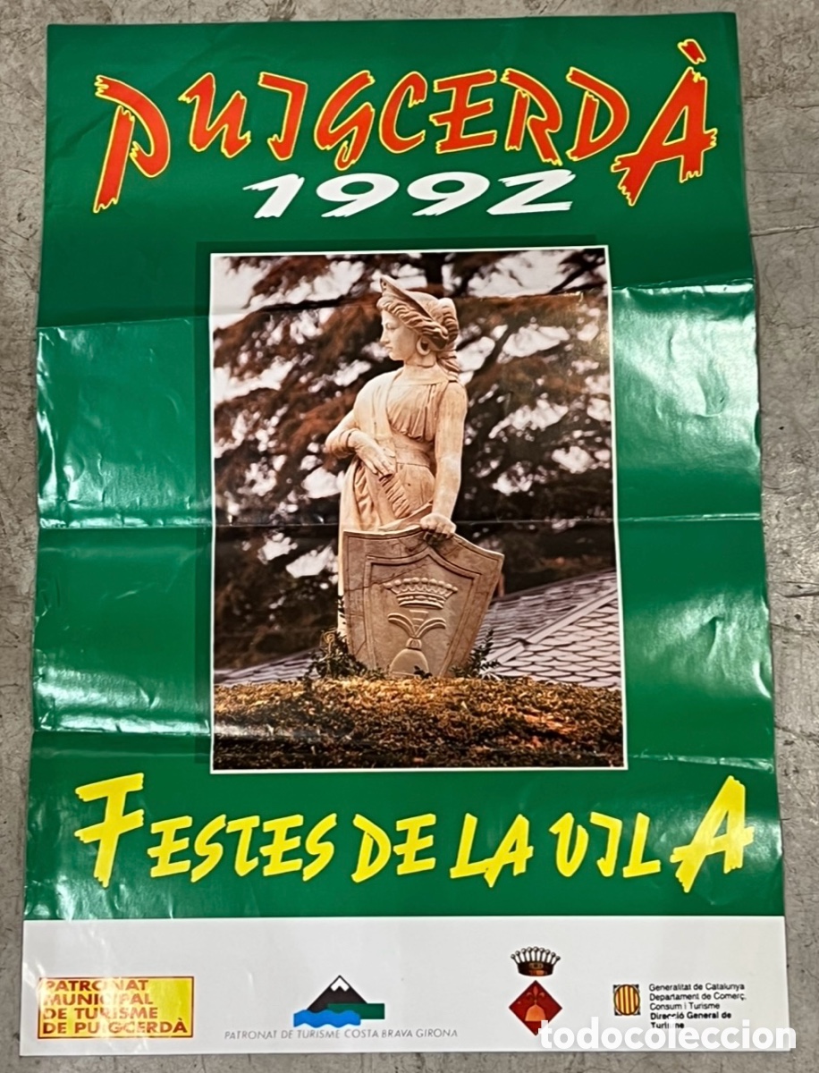 Carteles feria: Cartel. Festes de la Vila. Puigcerda. Girona. 1992.