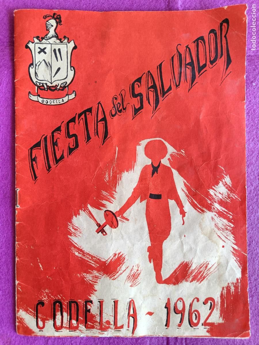 Carteles feria: LIBRO LIBRITO PROGRAMA OFICIAL GODELLA 1962 VALENCIA FIESTA DEL SALVADOR FERIA Y FIESTAS LV94