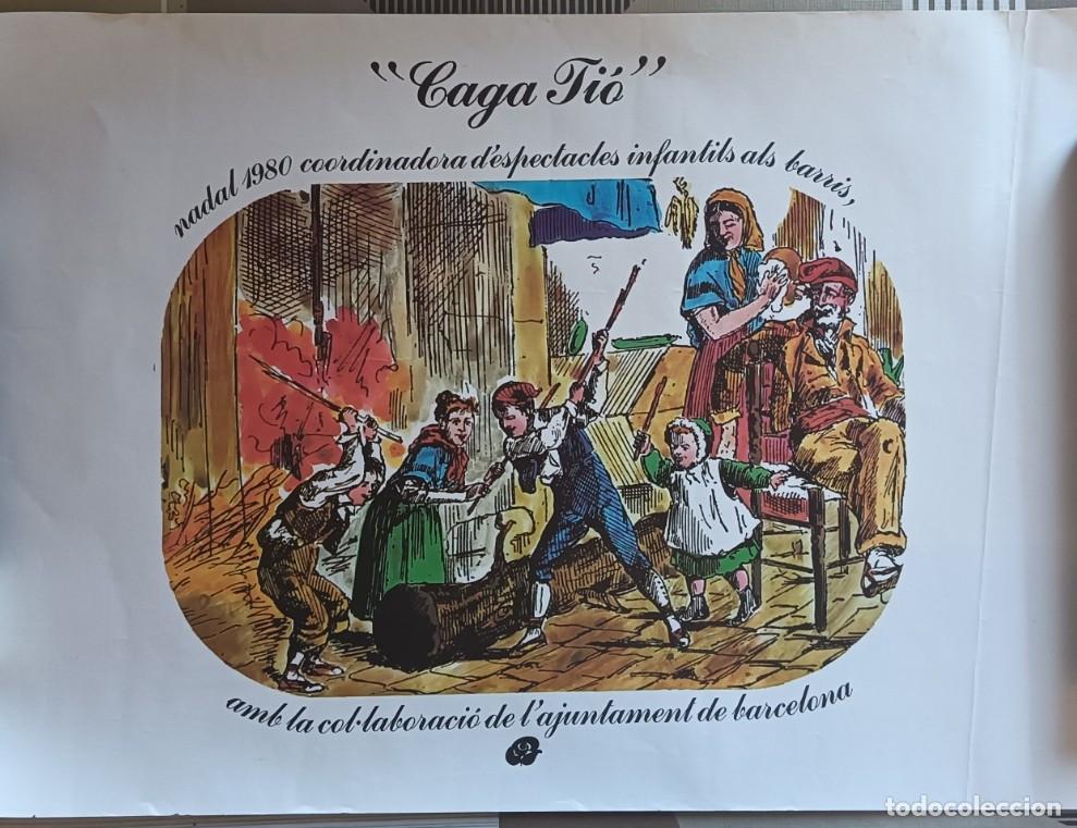 Carteles feria: Cartel Nadal 1980 - Coordinadora d'espectacles infantils als barris, Ajuntament de Barcelona