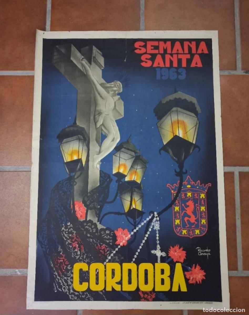 Carteles feria: Cartel Semana Santa C&oacute;rdoba 1963
