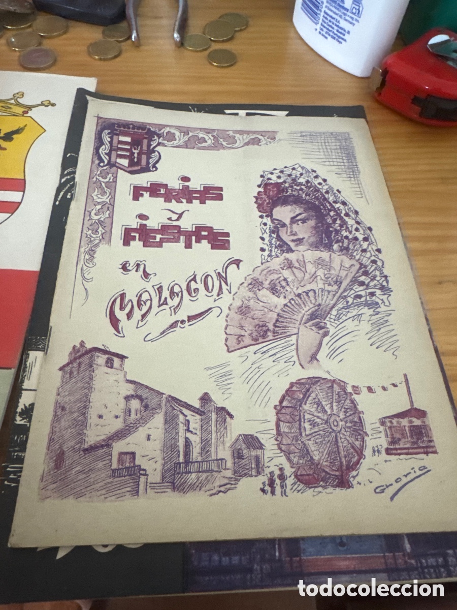 Carteles feria: Festejos de ferias y fiestas Malagon, 1953