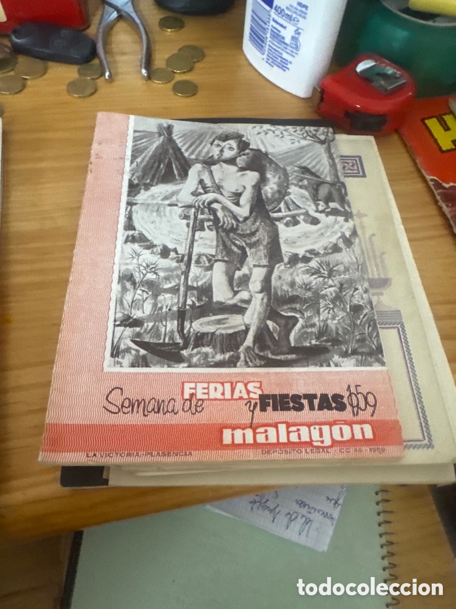 Carteles feria: Festejos de ferias y fiestas Malagon, 1959