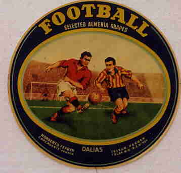 Collezionismo sportivo: CARTEL ITO   NARANJAS FUTBOL REDONDA