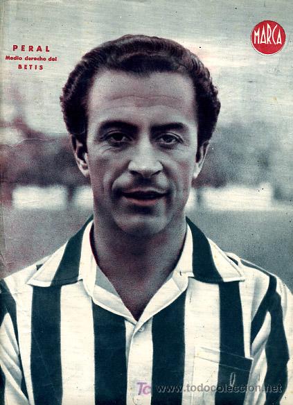 Coleccionismo deportivo: CARTEL MARCA ,  PERAL DEL BETIS    , N&ordm;  105 - Foto 1