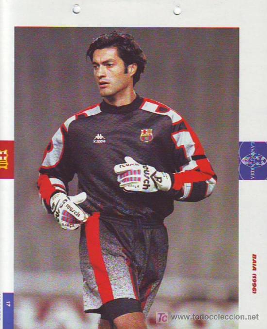Coleccionismo deportivo: BAR&Ccedil;A : L&aacute;mina de VITOR BAIA - Foto 1