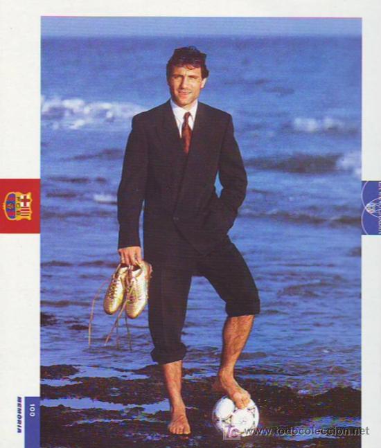 Coleccionismo deportivo: BAR&Ccedil;A : l&aacute;mina de HRISTO STOITCHKOV - Foto 1