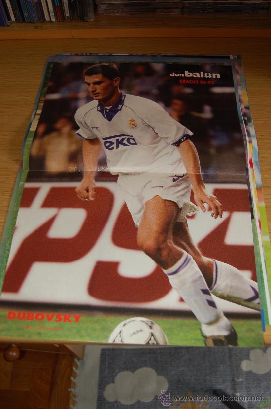 Coleccionismo deportivo: REAL MADRID : p&oacute;ster de DUBOVSKY - Foto 1