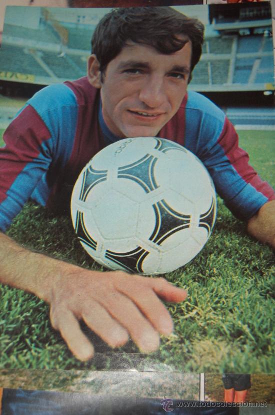 Coleccionismo deportivo: BAR&Ccedil;A : Minip&oacute;ster de OLMO. 1980 - Foto 1