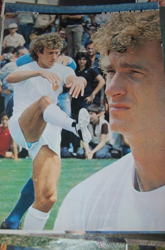 Coleccionismo deportivo: VALENCIA CF : Minip&oacute;ster de BONHOFF. 1978 - Foto 1