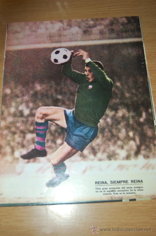 Coleccionismo deportivo: BAR&Ccedil;A : P&oacute;ster de MIGUEL REINA - Foto 1
