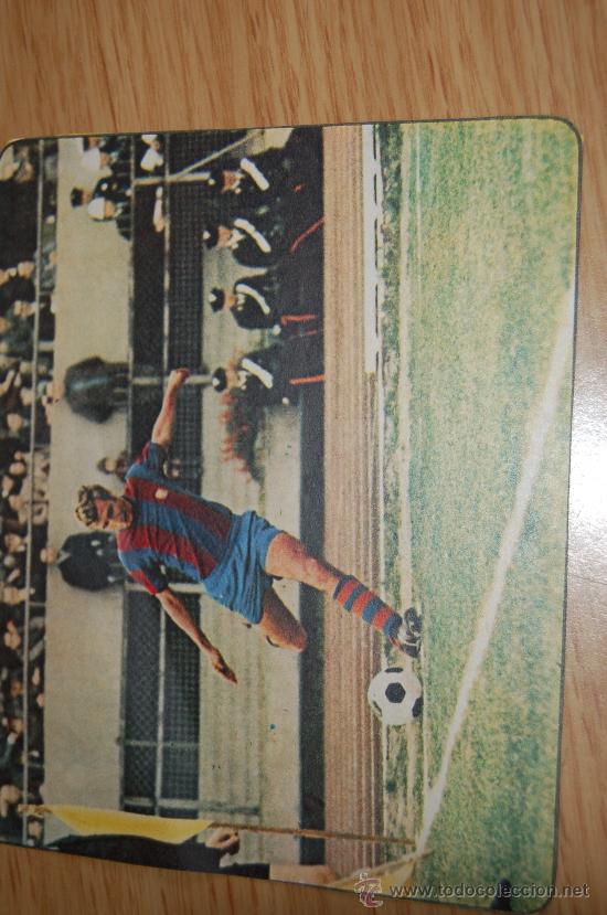 Coleccionismo deportivo: BAR&Ccedil;A : Recorte de REXACH. 1973-74 - Foto 1