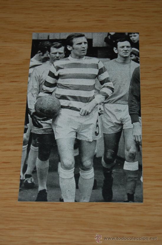 Coleccionismo deportivo: CELTIC DE GLASGOW : Recorte de BILLY McNEILL. 1972 - Foto 1