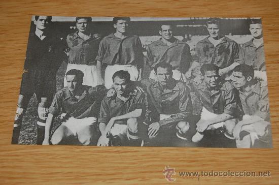 Collezionismo sportivo: SELECCI&Oacute;N ESPA&Ntilde;OLA DE F&Uacute;TBOL : Recorte de 1950 ( Espa&ntilde;a 2-Chile 0, Mundial de Brasil )