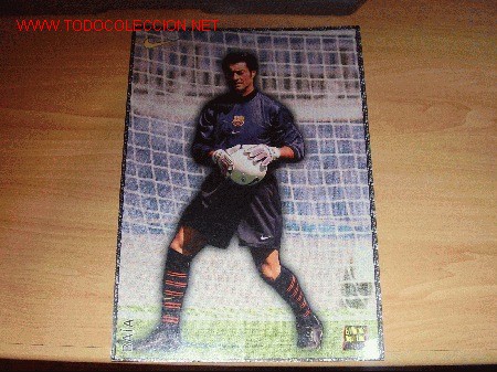 Coleccionismo deportivo: BAR&Ccedil;A: L&Aacute;MINA DE VITOR BA&Iacute;A. 1997 - Foto 1