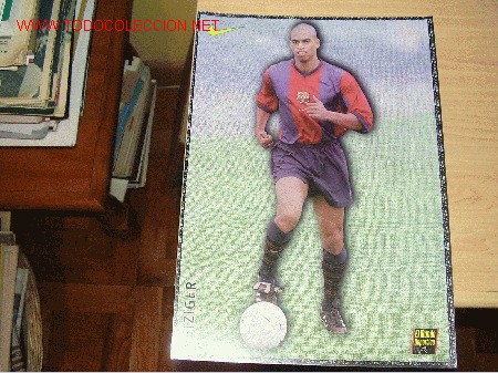 Coleccionismo deportivo: BAR&Ccedil;A: L&Aacute;MINA DE REIZIGER. 1998 - Foto 1