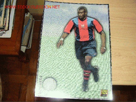 Coleccionismo deportivo: BAR&Ccedil;A: L&Aacute;MINA DE BOGARDE. 1998 - Foto 1