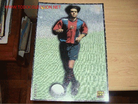 Coleccionismo deportivo: BAR&Ccedil;A: L&Aacute;MINA DE MARIO. 1998 - Foto 1