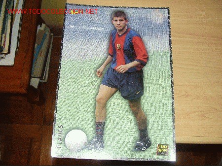 Coleccionismo deportivo: BAR&Ccedil;A: L&Aacute;MINA DE CELADES. 1998 - Foto 1