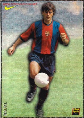 Collectionnisme sportif: FUTBOL CLUB BARCELONA - NADAL - POSTER DE 21 x 29,5