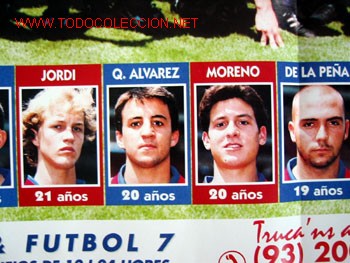 Coleccionismo deportivo: VISCA LA PEDRERA - POSTER BAR&Ccedil;A - Foto 4