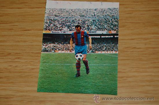 Coleccionismo deportivo: BAR&Ccedil;A : Recorte de GALLEGO. 1971 - Foto 1
