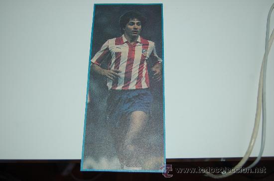 Sammelleidenschaft Sport: ATL&Eacute;TICO DE MADRID : Recorte de JORGE POLILLA DA SILVA. Hacia 1985-86