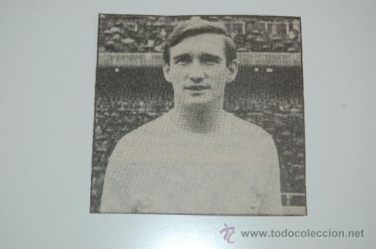 Collezionismo sportivo: REAL MADRID : Recorte de ZOCO. Mediados de los a&ntilde;os 60