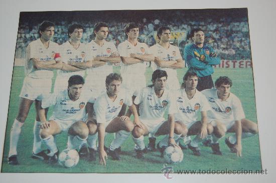 Coleccionismo deportivo: VALENCIA CF : Recorte hacia 1987 - Foto 1