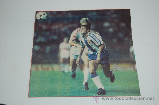 Coleccionismo deportivo: RCD. ESPA&Ntilde;OL : Recorte de VALVERDE. 1987 - Foto 1