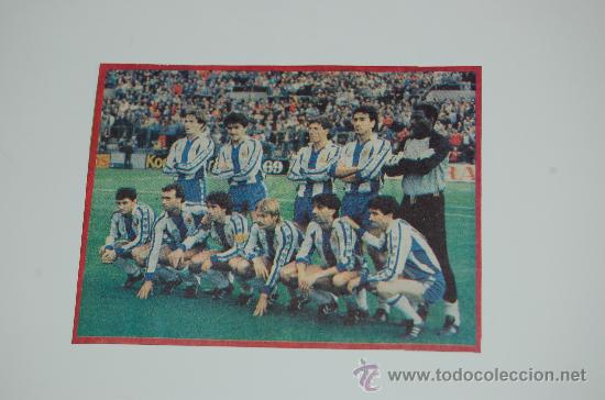 Coleccionismo deportivo: RCD. ESPA&Ntilde;OL : Recorte de 1986 u 87 - Foto 1