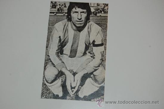 Coleccionismo deportivo: RECREATIVO DE HUELVA : Recorte de V&Iacute;CTOR ESP&Aacute;RRAGO. A&ntilde;os 70