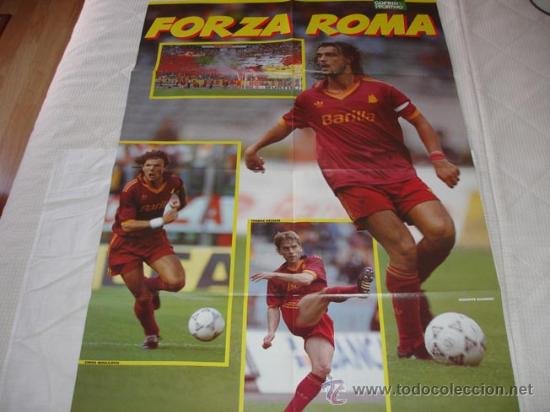 poster roma 92-93 - Acquista Manifesti e poster di calcio antichi su  todocoleccion