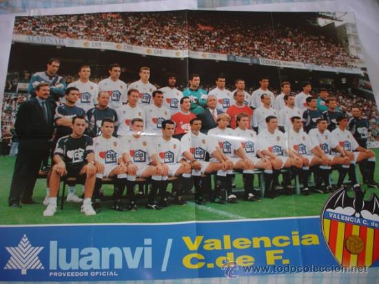 Coleccionismo deportivo: POSTER VALENCIA  94-95 - Foto 1