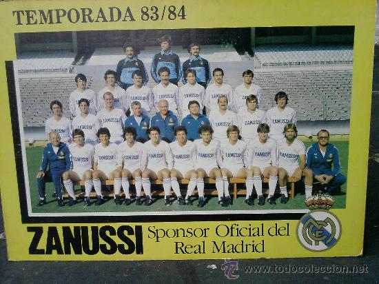 póster real madrid temp. 01/02 85cmx59cm - Compra venta en todocoleccion