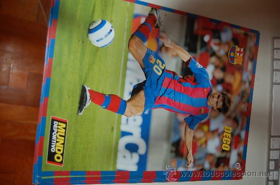 Coleccionismo deportivo: BAR&Ccedil;A: L&aacute;mina de DECO - Foto 1