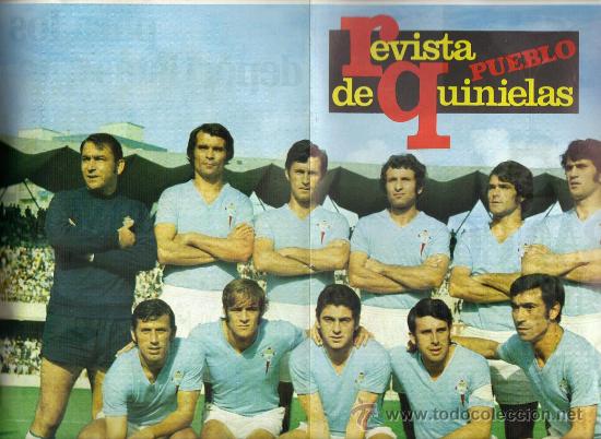 Coleccionismo deportivo: Poster R. C. Celta de Vigo - Foto 1
